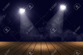 Lighting And Smoke On Stage With Floor Wood Stock Photo Picture And Royalty Free Image Image 123695377