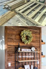 Builders and designers behind these shelf plans are very creative and resourceful. Diy Pallet Wall 25 Best Accent Wood Wall Tutorials A Piece Of Rainbow
