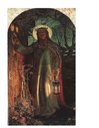 Holman Hunt S Painting The Light Of The World Inspired By Rev 3 20 S Metaphor Of Christ Knocking At The Door O Light Of The World Pre Raphaelite Manchester Art