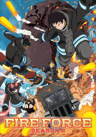 Funimation On Twitter New Fire Force Season 2 Arc New Key Visual Can T Wait To See What Episodes 7 10 Bring Fir Manga Covers Anime Shinra Kusakabe