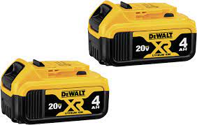 Uhh, yes they do, all batteries eventually go bad, they tend to go bad faster if they are abused. Dewalt 20v Max Xr Battery 4 0 Ah 2 Pack Dcb204 2 Cordless Tool Battery Packs Amazon Com