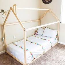 Toddler Bed House Bed Children Bed Wooden House Tent Bed Wood House Wood Nursery Kids Teepee Bed Wood Bed Frame Wood House Bed Kids Gift Kid Beds Bed Tent House Beds