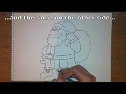 Free Drawn Santa Chart Paper Download Free Clip Art On