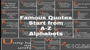 I'm a collector of quotes. 239 Perspective Alphabet Quotes That Will Unlock Your True Potential