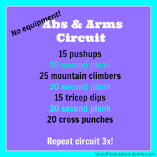 No Equipment Abs And Arms Workout Ab And Arm Workout Arm Workout Arm Workout No Equipment