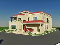 60 X 100 Wapda Town 1 Kanal House Design 3d Front Elevation In Lahore Pakistan Cool House Designs 3d Home Architect House Design