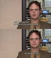Dwight And A Spelling Bee Office Humor The Office Show Office Quotes