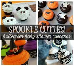 Spookie Cuties Ahoy Baby Shower Cupcakes Halloween Baby Shower Theme Halloween Baby Shower