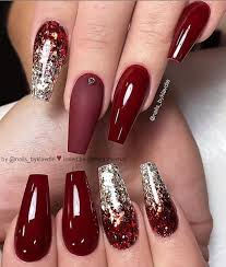 Do you find coffin nails fit you and your style better than any other nail types? 58 Best Burgundy Nails Images In Jan 2021 Burgundy Nails Nail Polish Nail Art