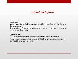 Metaphors History Of Metaphors Online Presentation