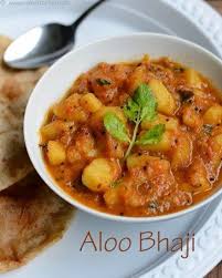 Aloo Bhaji Recipe No Onion No Garlic Side Dish For Poori Raks Kitchen Recipe Bhaji Recipe Aloo Recipes Puri Recipes