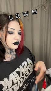 Get Ready With Me for latenight trade at work Dress, Harness & Choker:  @KILLSTAR @Beserk Shoes: @𝕯𝗲𝗺𝗼𝗻𝗶𝗮𝕮𝘂𝗹𝘁 #fyp #heavilytattooed  #alternative #makeupartist #gothgirl #gothic #brisbanealt #emo ...