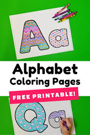 Keep your kids busy doing something fun and creative by printing out free coloring pages. Free Printable Alphabet Coloring Pages For Preschoolers