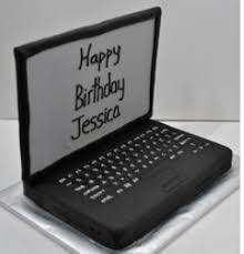 Laptop cake design for girls. Laptop Cakes Decoration Ideas Little Birthday Cakes