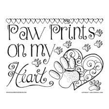 Paw patrol coloring pages 180. Paw Prints Valentine