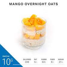 Since i serve fruit to my kids at dinnertime, i just save 1/2 cup of fruit for my overnight oats for the next morning. Overnight Oats With Up To 21 Grams Of Protein Nutrition Myfitnesspal