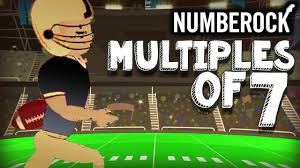 7 times table song rap skip counting by 7 multiplication song by numberock