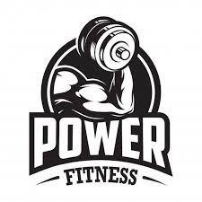 Vintage Monochrome Sport And Fitness Logo With Muscular Hand Holding Dumbbell Bodybuilding Logo Gym Logo Bodybuilding