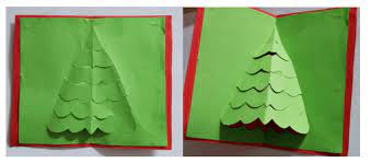 Choose how you'd like to display your christmas card holder. How To Make A Pop Up Christmas Card 5 Steps Imagine Forest