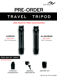 See who we are and what we do, and you'll understand why we love our jobs. Peak Design Travel Tripod Now Available For Pre Order In Malaysia Comes With Up To 2 Free Accessories Soyacincau Com