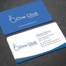 All the online business card makers mentioned here provide good customization options to the users for designing great and professional looking business cards. Business Card For Online Marketing Company Wettbewerb In Der Kategorie Visitenkarte 99designs