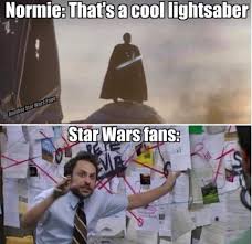 It S Not Just A Saber You Don T Understand The Darksaber Has More Meaning Than You Will Ever Kno Star Wars Humor Funny Star Wars Memes Star Wars Memes