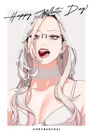 New Gokurakugai Illustration for White Day. #Gokurakugai #whiteday