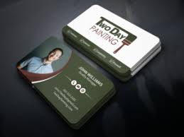 Paint your home for less. Painting Business Cards 182 Custom Painting Business Card Designs