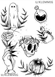 Check spelling or type a new query. I Was Told To Post This Here Halloween Tattoo Flash By Me Halloween