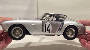 Cmc ferrari dino 156 f1 monza gp italy 1961 #2 limited edition 1:18 scale. M 079 Cmc Ferrari 250 Gt Swb Berlinetta Competizione Le Mans 1 18 Youtube