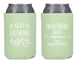 Baby Shower Koozies Etsy
