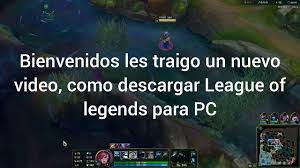 ↓información↓te presento una forma sencilla de descargar e instalar el videjuego league of legends totalmente en español, listo para jugar en tu pc.link desc. Como Descargar League Of Legends Facil Rapido Y Gratis Listo Para Jugar 2020 Youtube