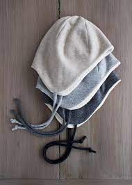 Wool Cotton Sewn Ear Flap Hat Sewing Hats Ear Flap Hats Hat Patterns To Sew