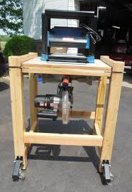 Diy Flip Top Cart For Miter Saw And Planer Famous Artisan In 2020 Woodworking Projects Wood Diy Woodworking Bench
