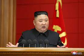 North korean leader kim jong un says the country is experiencing food shortages caused by recent natural disasters. North Korea S Kim Meets Senior Officials To Address Economy Kcna Reuters