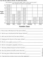 10 best work sheets images bar graphs graphing first