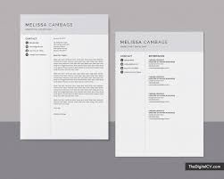 Our awesome cv designs have. Modern Cv Template For Job Application Curriculum Vitae Microsoft Word Resume Professional Resume Simple Resume Creative Resume Teacher Resume 1 Page 2 Page 3 Page Resume Template Instant Download Thedigitalcv Com