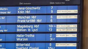 Nach der ankündigung zum streik legt die deutsche bahn einen ersatzfahrplan vor. Lokfuhrer Streik Bei Der Db Das Fahrt Noch Du Bist Halle