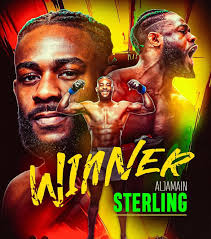 The 𝐅𝐔𝐍𝐊 𝐌𝐀𝐒𝐓𝐄𝐑 returns! 🇯🇲 Aljamain Sterling takes