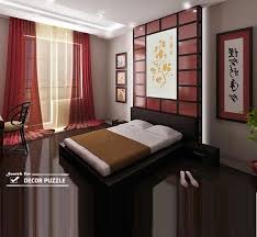 The modern japanese design style is a combination of japanese style with modern interior style, clean, neat and sleek. Lovely Japanese Style Bedroom Design Ideas Curtains