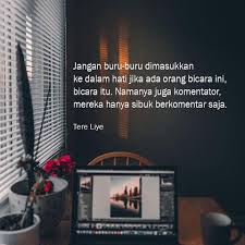 27 full pdfs related to this paper. Quote Tere Liye Dunia Sastra