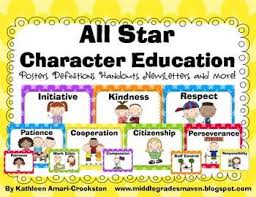 Character Education Resources All Star Character Traits Character Education Teaching Character Social Emotional Learning