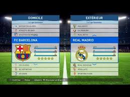 La supercoupe d'espagne, qui oppose traditionnellement le champion au vainqueur de la coupe d'espagne, va changer de format. Barcelone Madrid Pes 2017 Supercoupe D Espagne 2017 Aller Ia Vs Ia Youtube