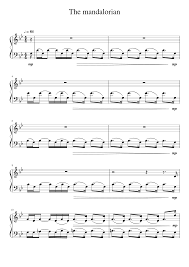 Free star wars piano sheet music is provided for you. The Mandalorian Main Theme Star Wars Easy Sheet Music For Piano Solo Musescore Com