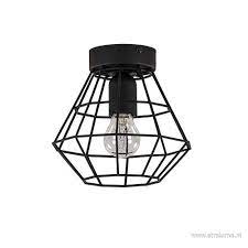 kleine draad plafondlamp zwart plafondlamp verlichting ideeen decoratieve verlichting