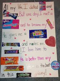 Candy Board Card Cute Valentines Day Ideas Diy Valentine Gifts For Boyfriend Diy Valentines Gifts