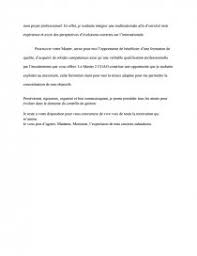 Une grande majorité des programmes de tbs est disponible à l'alternance en contrat d'apprentissage et/ou en contrat de professionnalisation. Lettre De Motivation Candidature Au Master 2 Cgao Controle De Gestion Multisectoriel Lettre Type Sif Eddine Insuetus