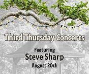 Third Thursday Concert: Steve Sharp