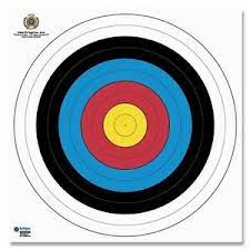 Archery, tiro con l'arco, asd, ravenna 10 X 40cm Bersagli Per Tornei Di Tiro Con L Arco Fita Ebay