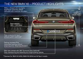 The All New Bmw X6 Highlights 07 2019